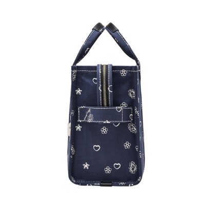 THE BANDANA CANVAS MEDIUM TOTE BAG